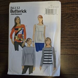 Women's Butterick shirt pattern